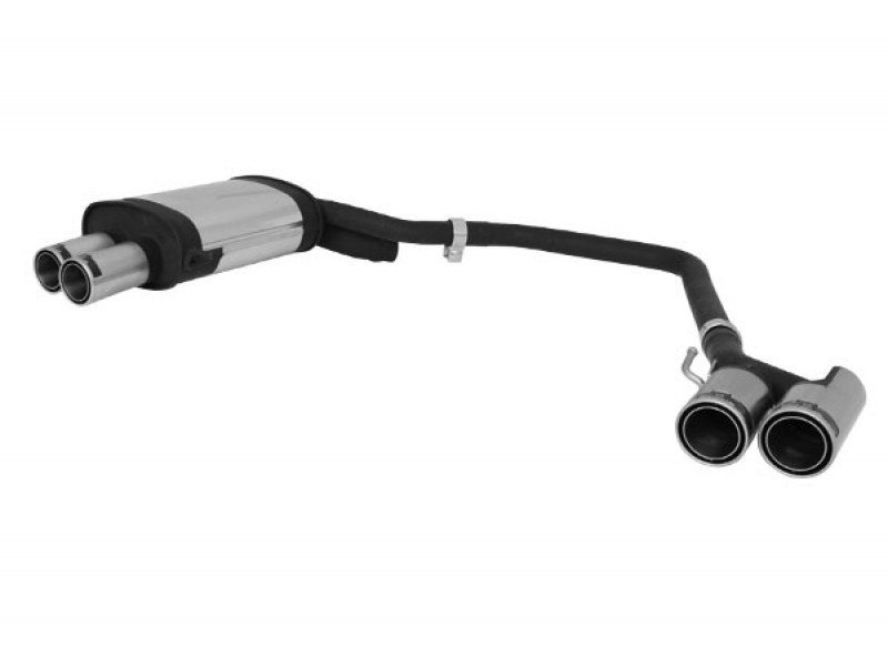 BMW 5 Remus SR выхлоп бензин