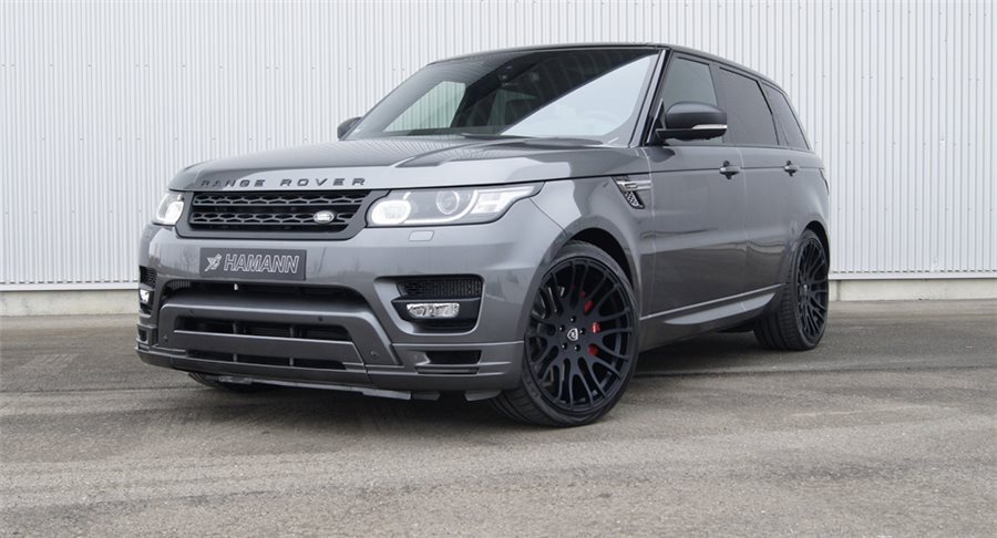 Юбка переднего бампера HAMANN оригинал для Range Rover SPORT