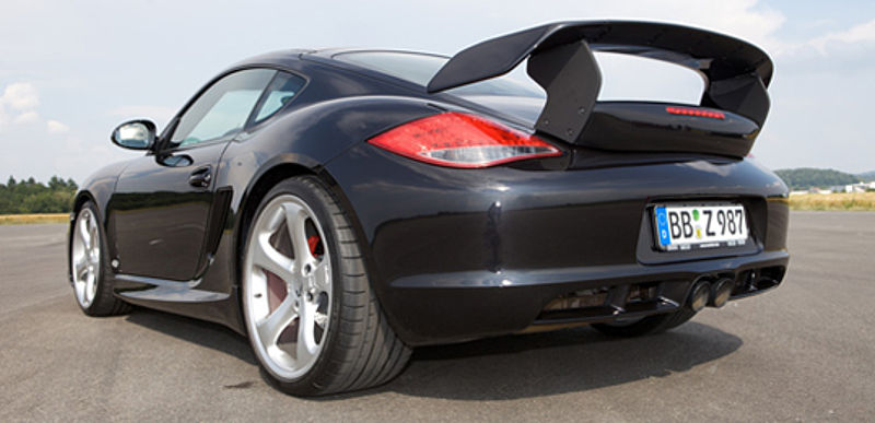 Porsche Cayman (987) спойлер 2