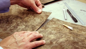 Работы из натурального шпона