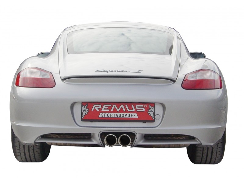 Porsche Cayman Remus выхлоп