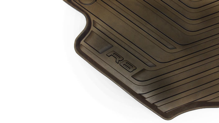 Audi A8 оригинальные резиновые коврики