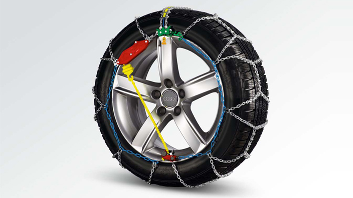 Audi Q7 оригинальные зимние цепи