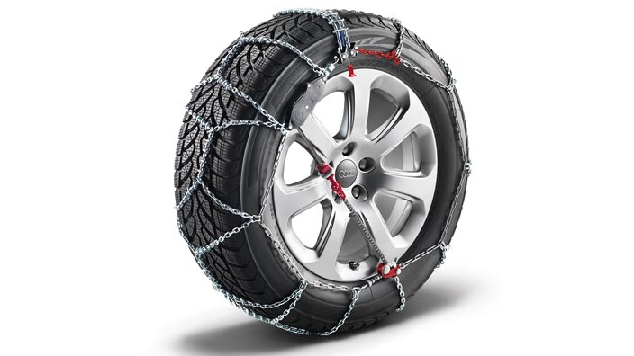 Audi Q7 оригинальные зимние цепи