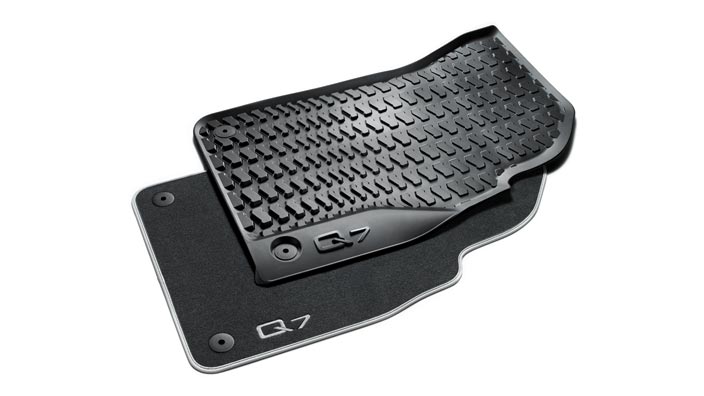 Audi Q7 оригинальные резиновые коврики