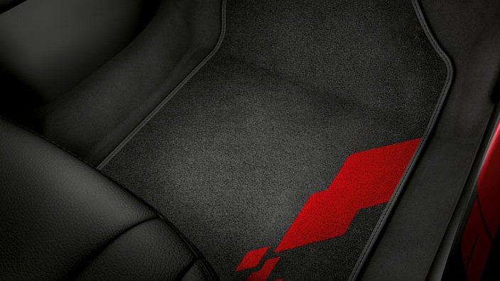 Audi A1 оригинальные текстильные коврики