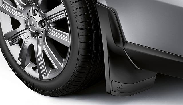 Брызговики задние для автомобиля Mercedes-Benz GL166