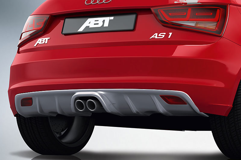 Audi A1 ABT выхлоп
