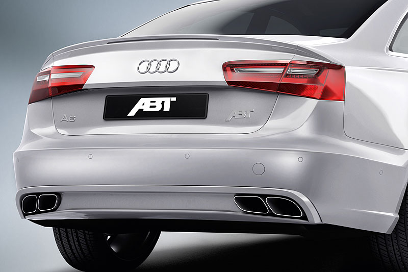 Audi A6 ABT задняя юбка