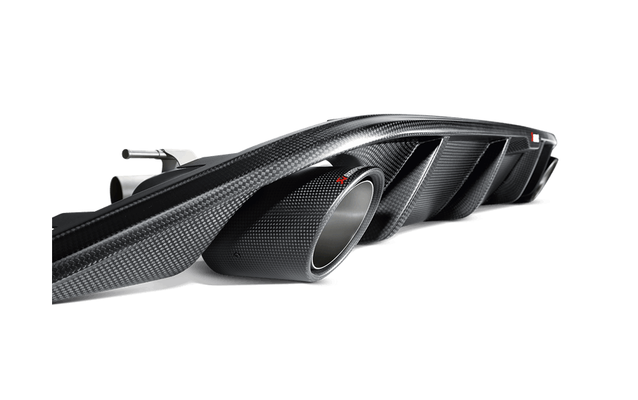 VW Golf 7 GTI Akrapovic задняя юбка бампера