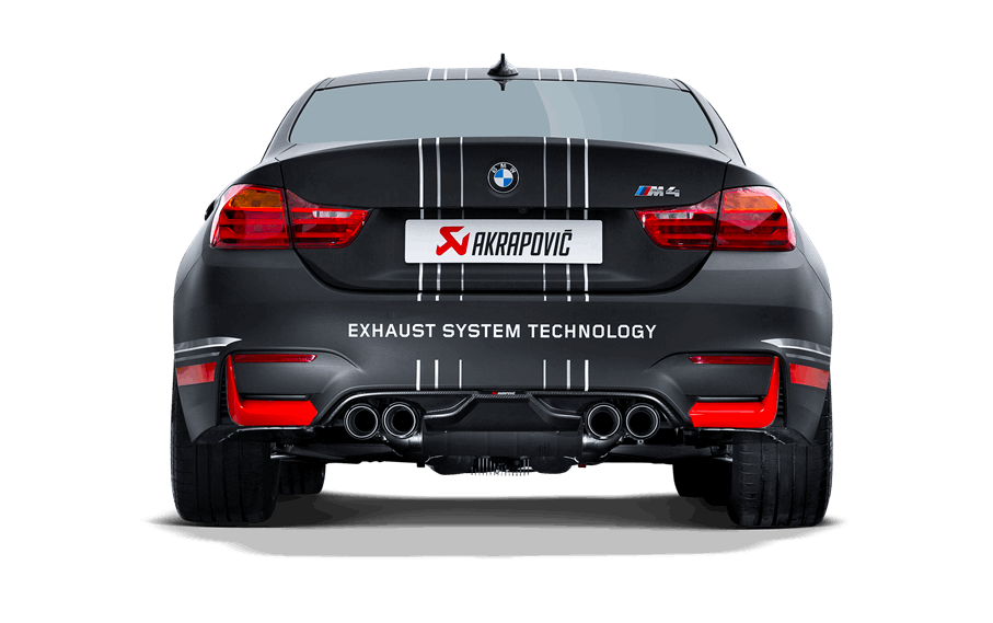 BMW M4 Akrapovic выхлопная система
