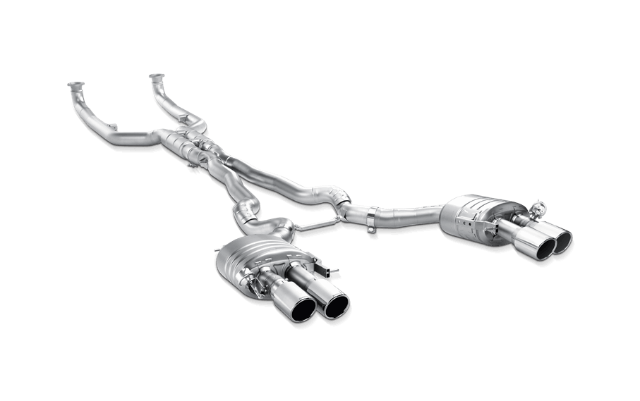 BMW M6 Akrapovic выхлопная система