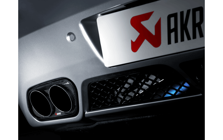 Mercedes SLS Akrapovic выхлопная система