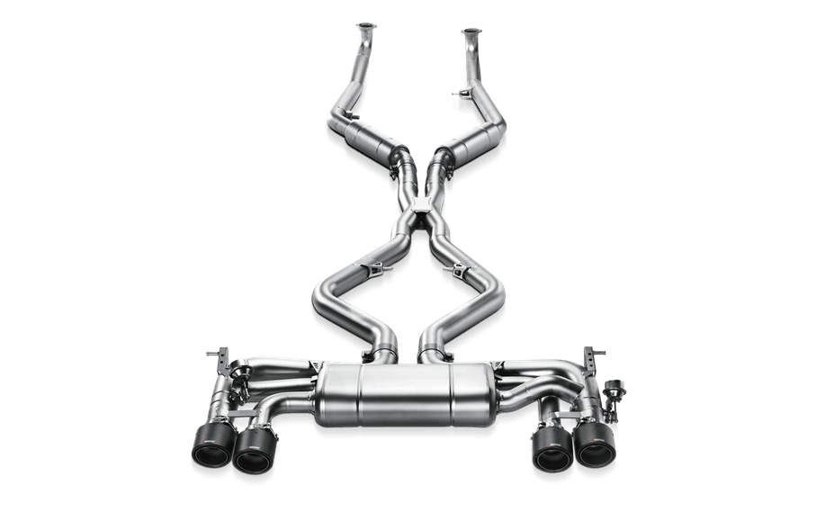 BMW X6M Akrapovic выхлопная система