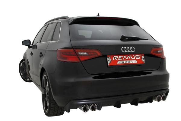 Audi A3 ABT Remus выхлоп