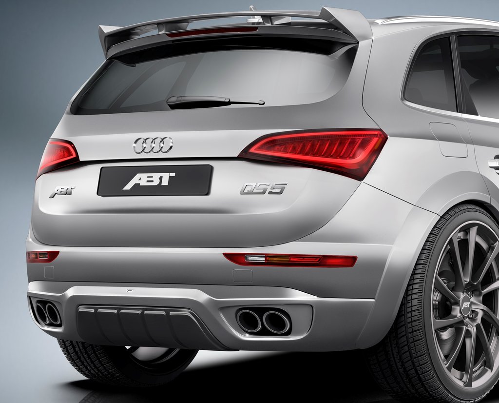 Audi Q5 задняя юбка