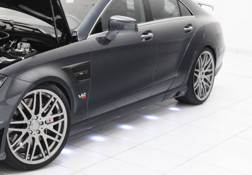 Mercedes CLS BRABUS LED пороги