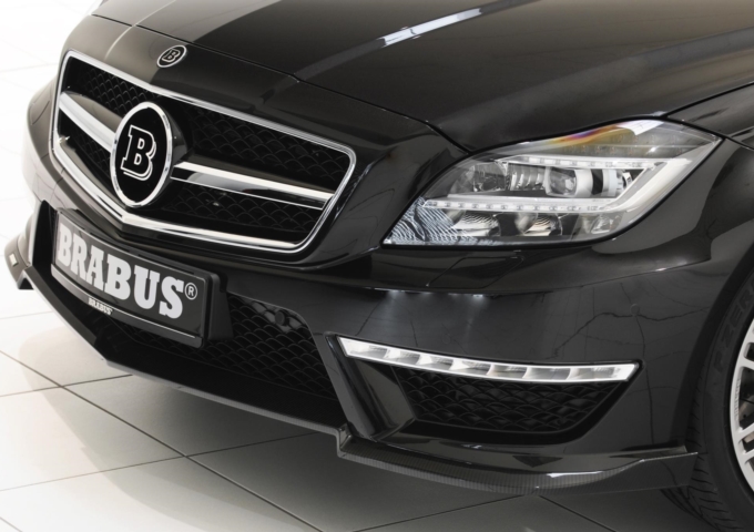Mercedes CLS63 BRABUS спойлер бампера