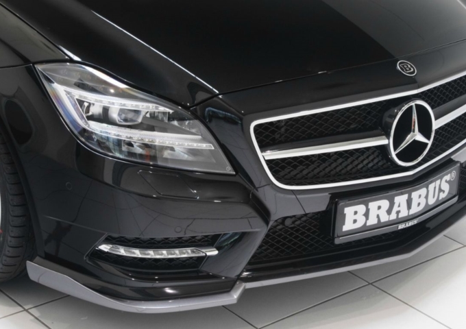 Mercedes CLS BRABUS спойлер бампера