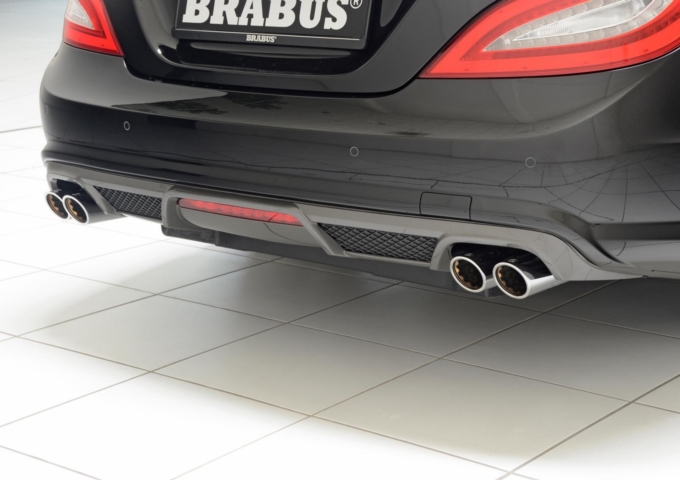 Mercedes CLS 250 BRABUS выхлоп