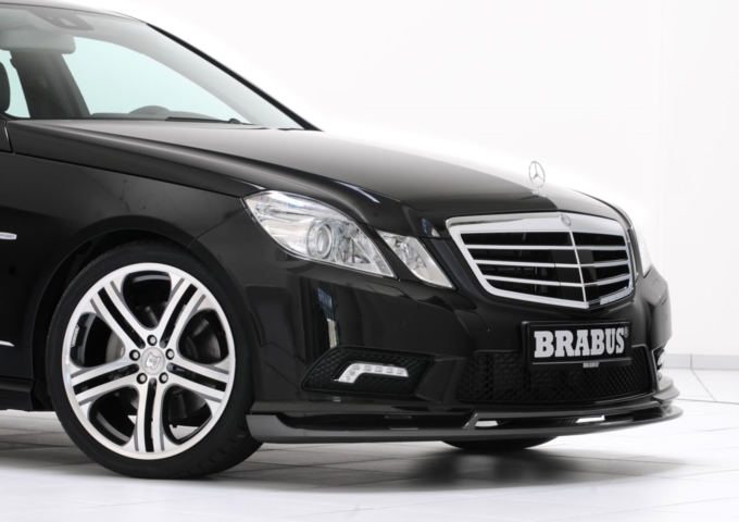 Mercedes E BRABUS AMG юбка бампера