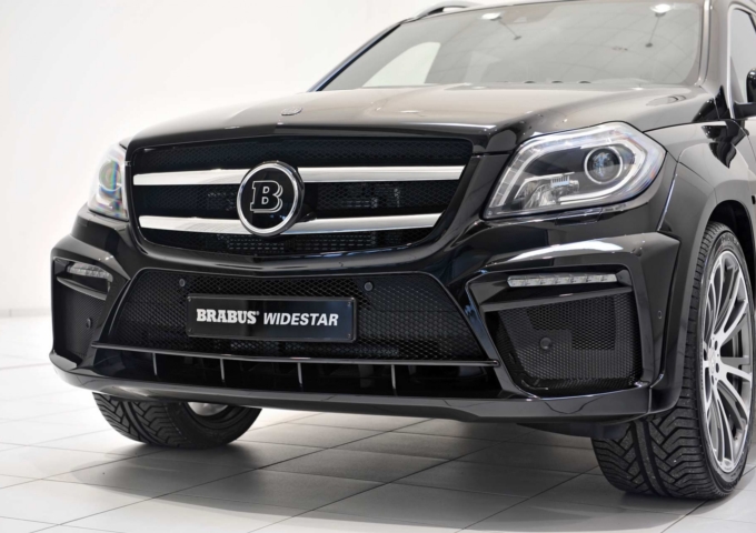 Mercedes GL BRABUS накладка бампера