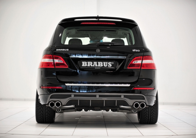 Mercedes ML 350 BRABUS выхлопная система