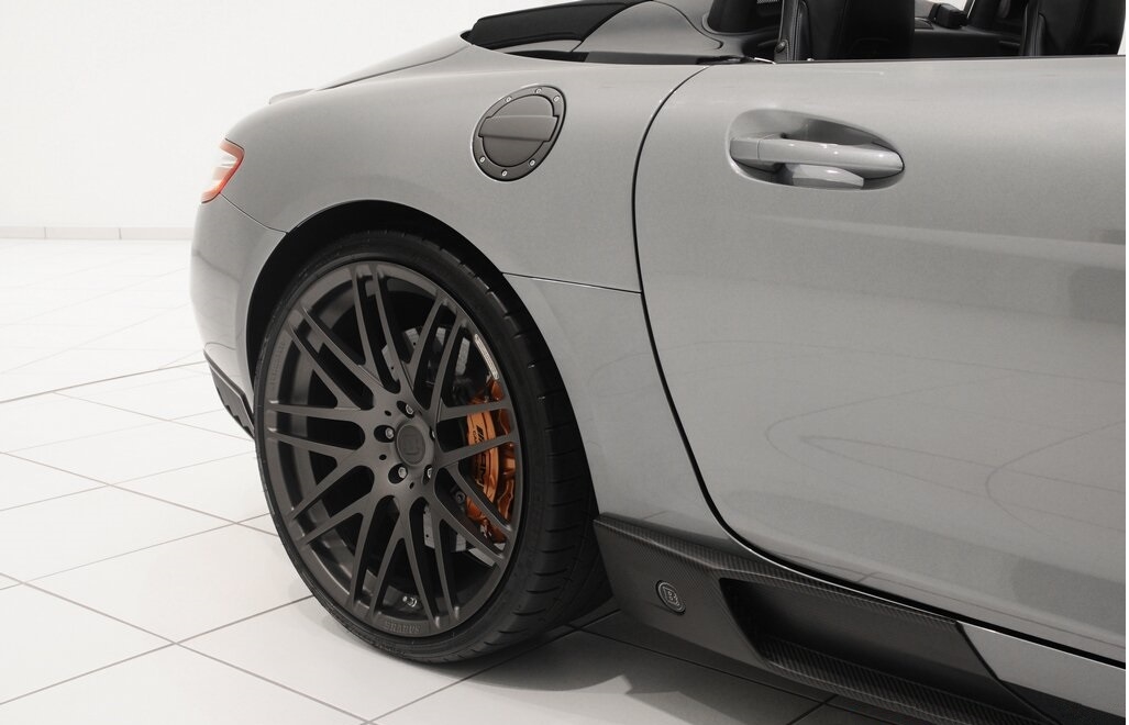 Mercedes SLS BRABUS пороги с LED подсветкой