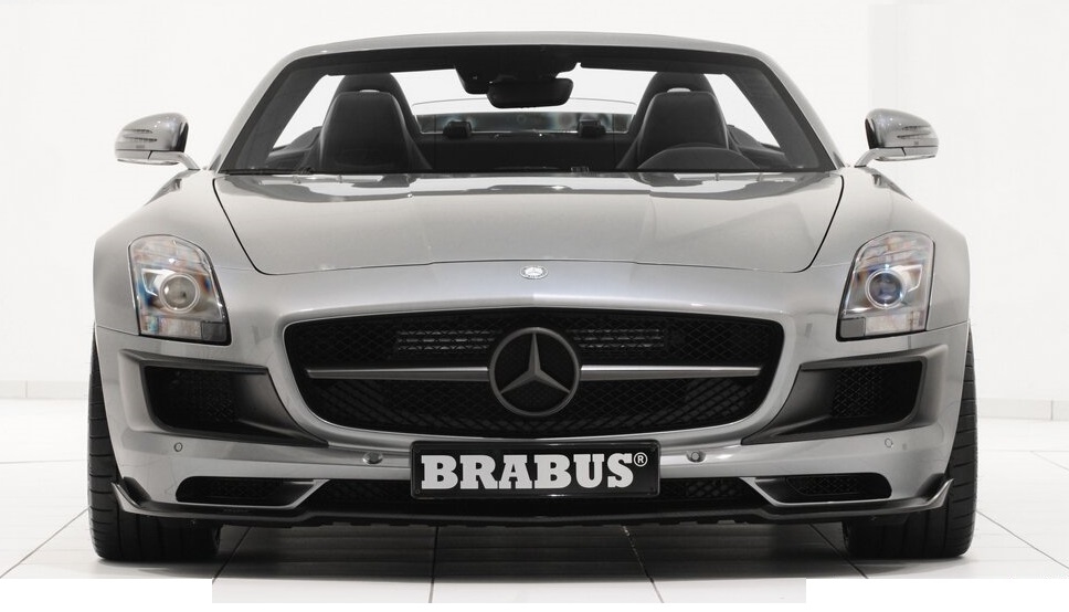 Mercedes SLS BRABUS спойлер переднего бампера