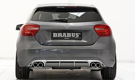 Mercedes A BRABUS юбка задняя