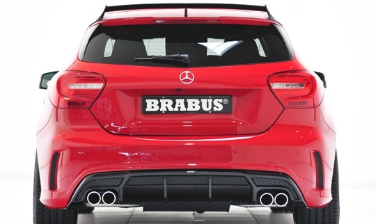 Mercedes A AMG BRABUS юбка задняя