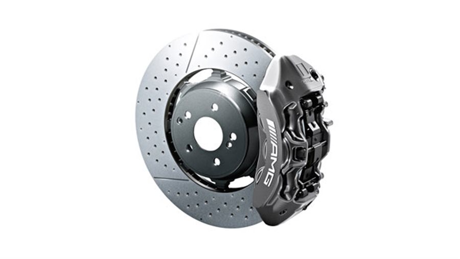 Mercedes-Benz CLS AMG 6-K тормозная система