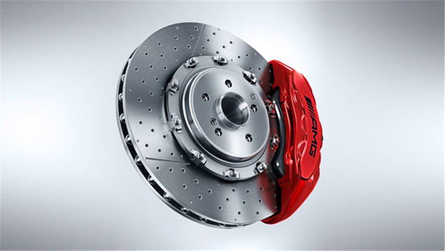 Mercedes-Benz CLS AMG 6-K тормозная система