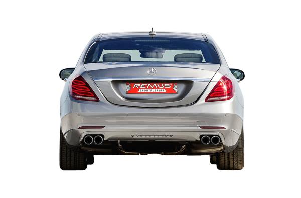 Mercedes S (222) Remus выхлоп