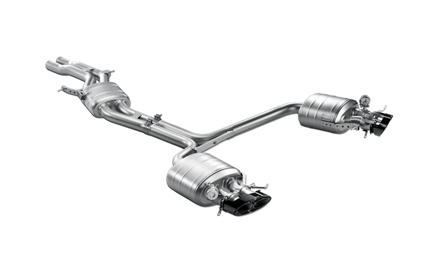 Audi RS4 4.2 FSI Akrapovic выхлопная система