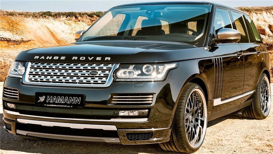 Спойлер переднего бампера HAMANN оригинал для Range Rover Vogue