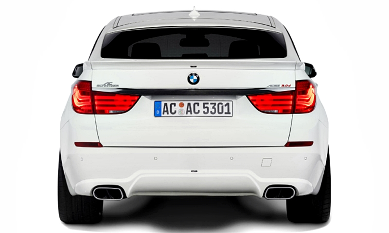 BMW 5 GT Schnitzer юбка заднего бампера