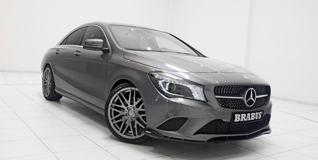 Mercedes CLA BRABUS юбка бампера