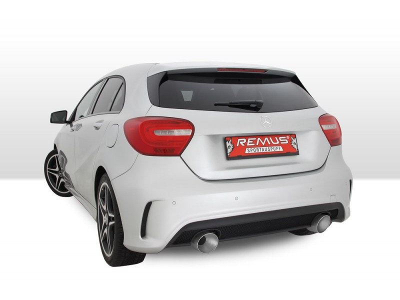 Mercedes A Remus выхлоп