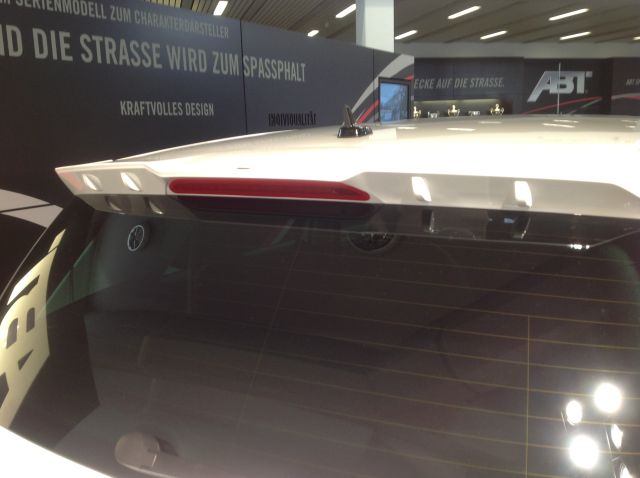 VW Golf 7 АВТ спойлер багажника